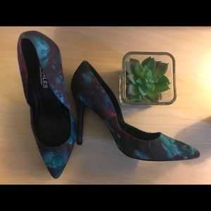 Charles by Charles David Floral High Heels NWT